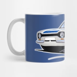 Ford Escort (Mk1) RS2000 White Mug